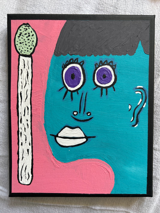 'PORTRAIT OF AN UNLIT IDEA'