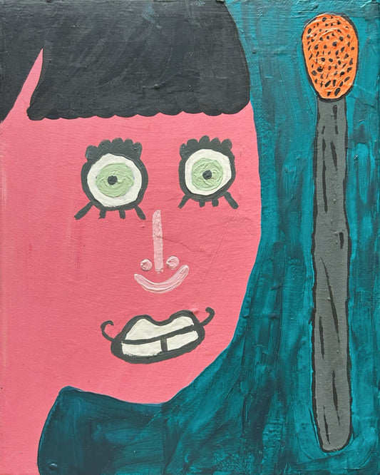 'Portrait of an Extinguished Thought' Print