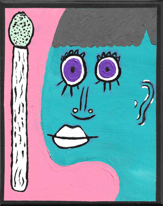 'Portrait of an Unlit Idea' Print